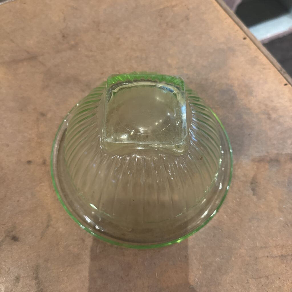 URANIUM GLASS BOWL