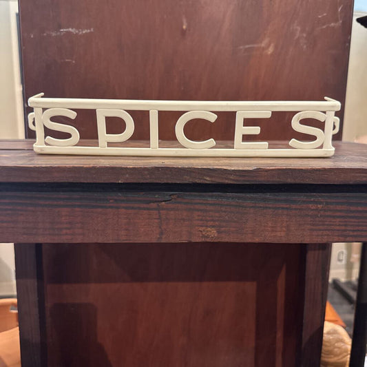 LUSTRO-WARE "SPICES" WALL HANGING SPICE RACK