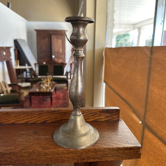 PEWTER CANDLESTICK