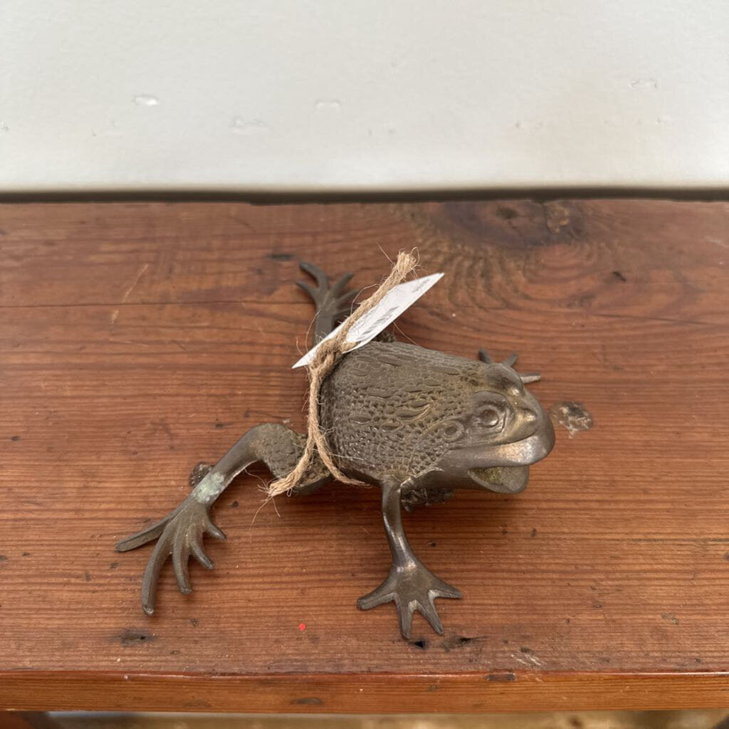 BRASS FROG