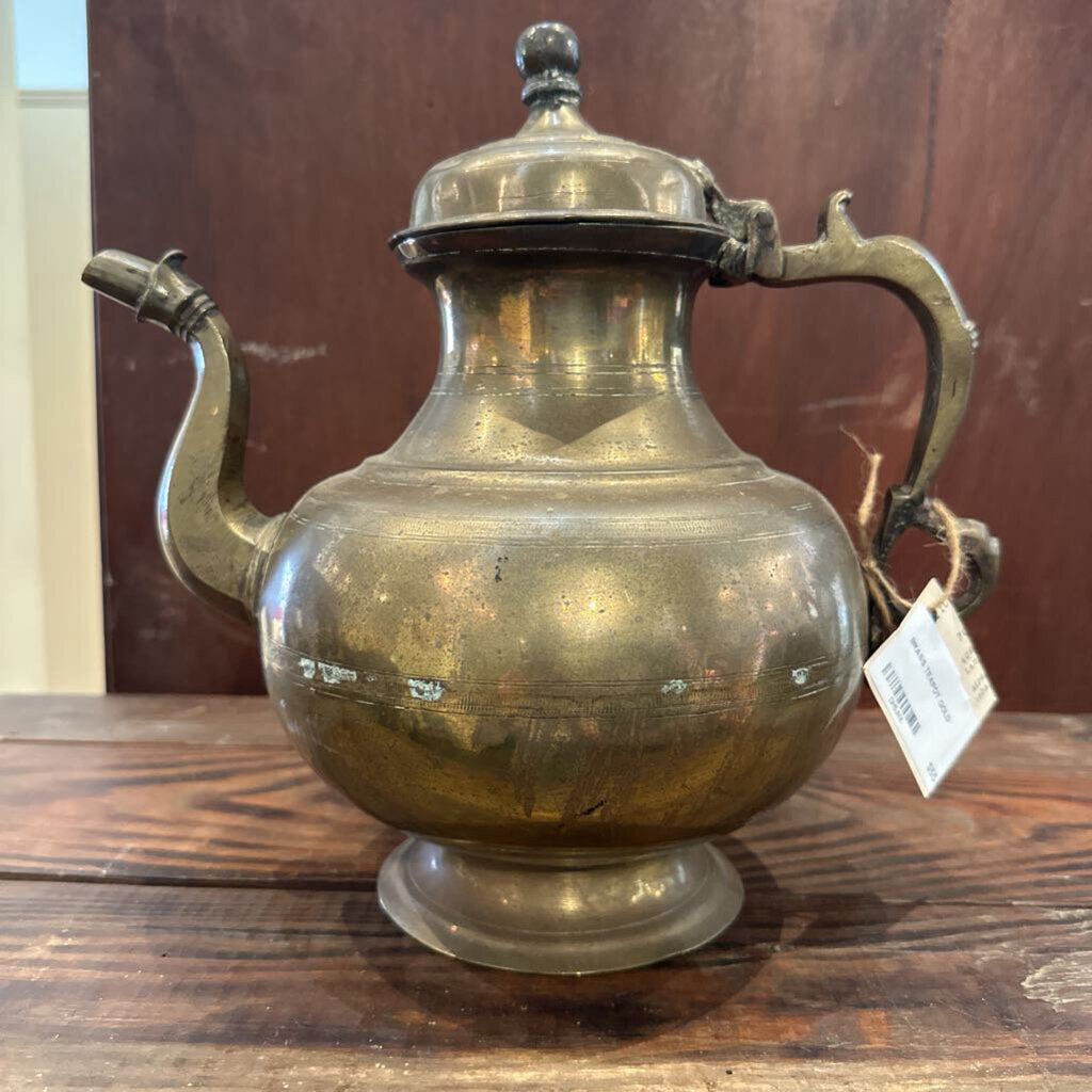 BRASS TEAPOT