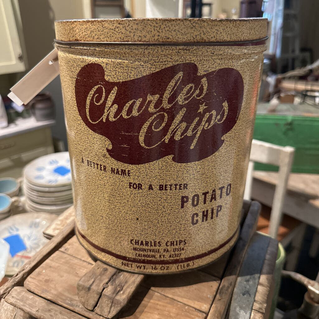 CHARLES CHIPS TIN