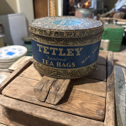 TETLEY TEA TIN