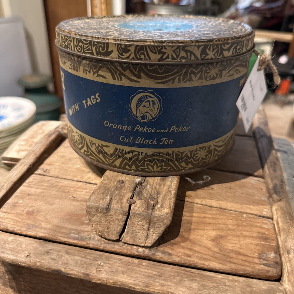 TETLEY TEA TIN