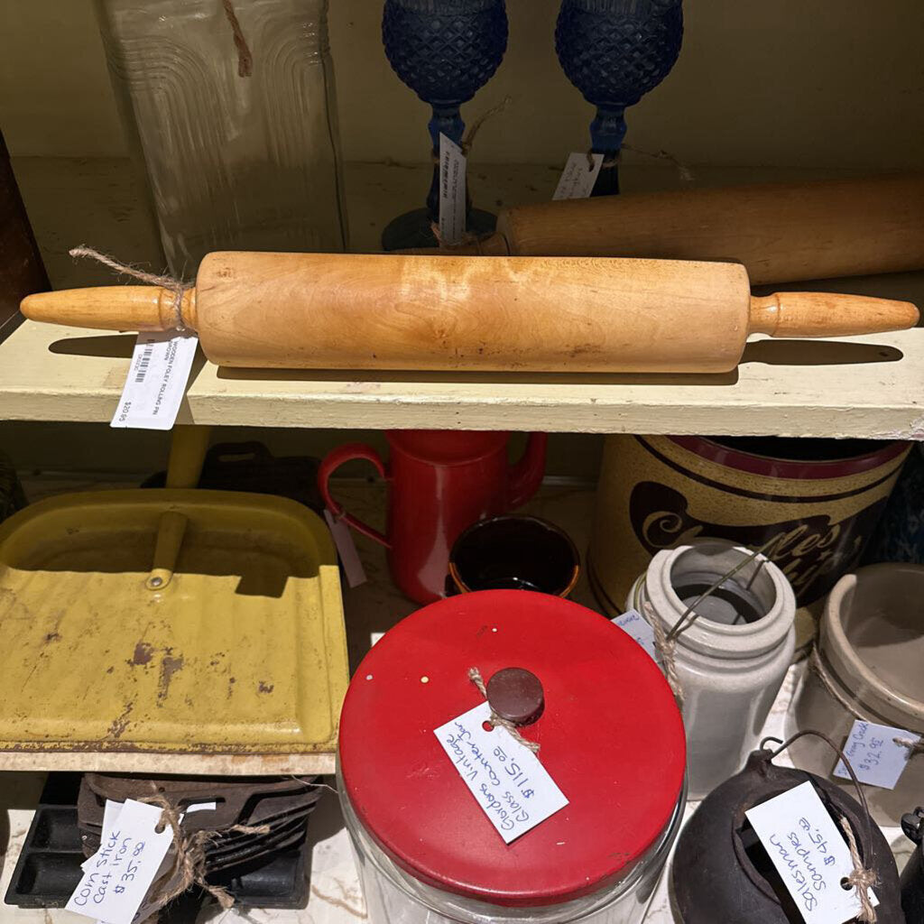 WOODEN FOLEY ROLLING PIN