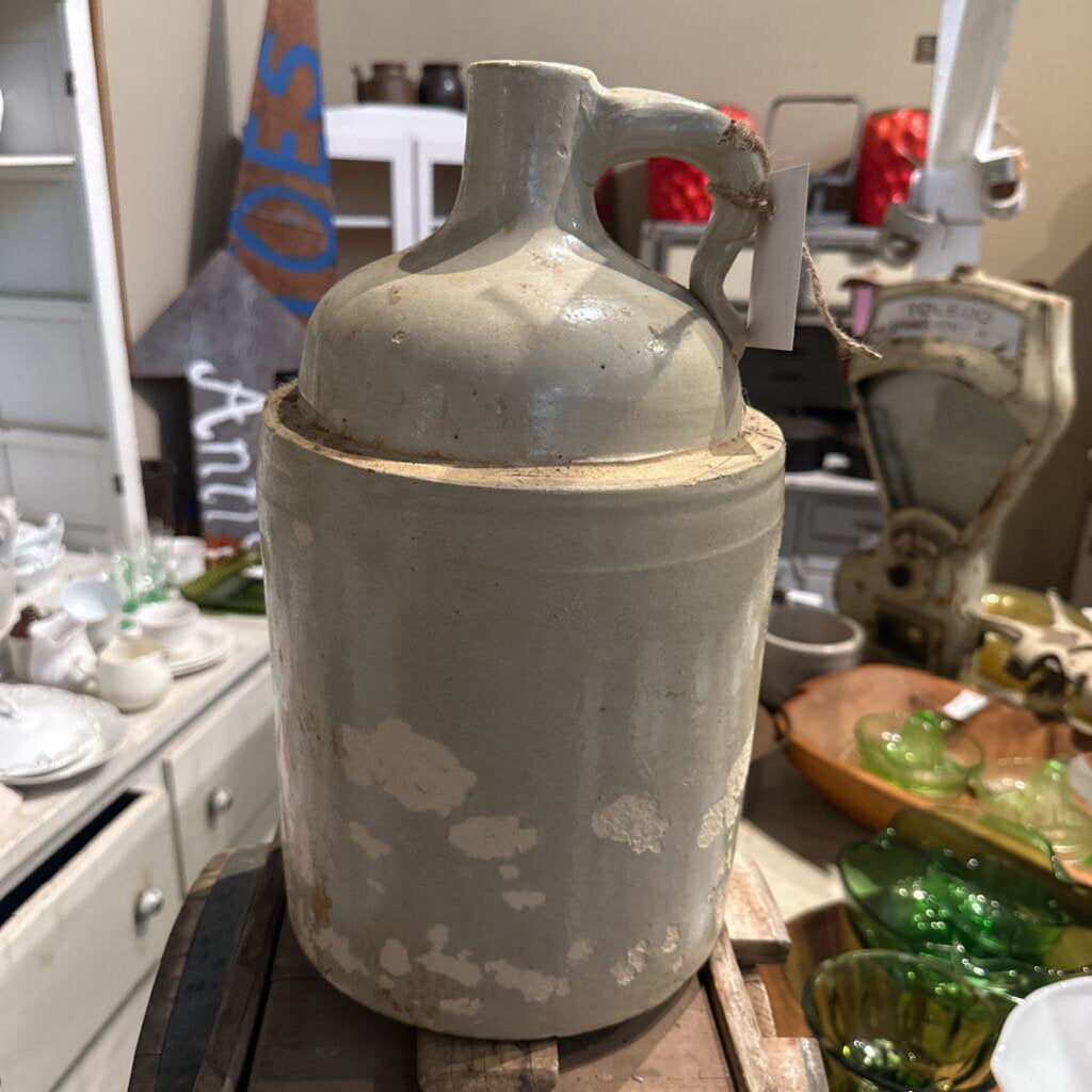 STONEWARE WHISKY JUG