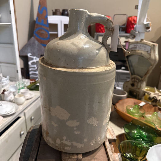 STONEWARE WHISKY JUG