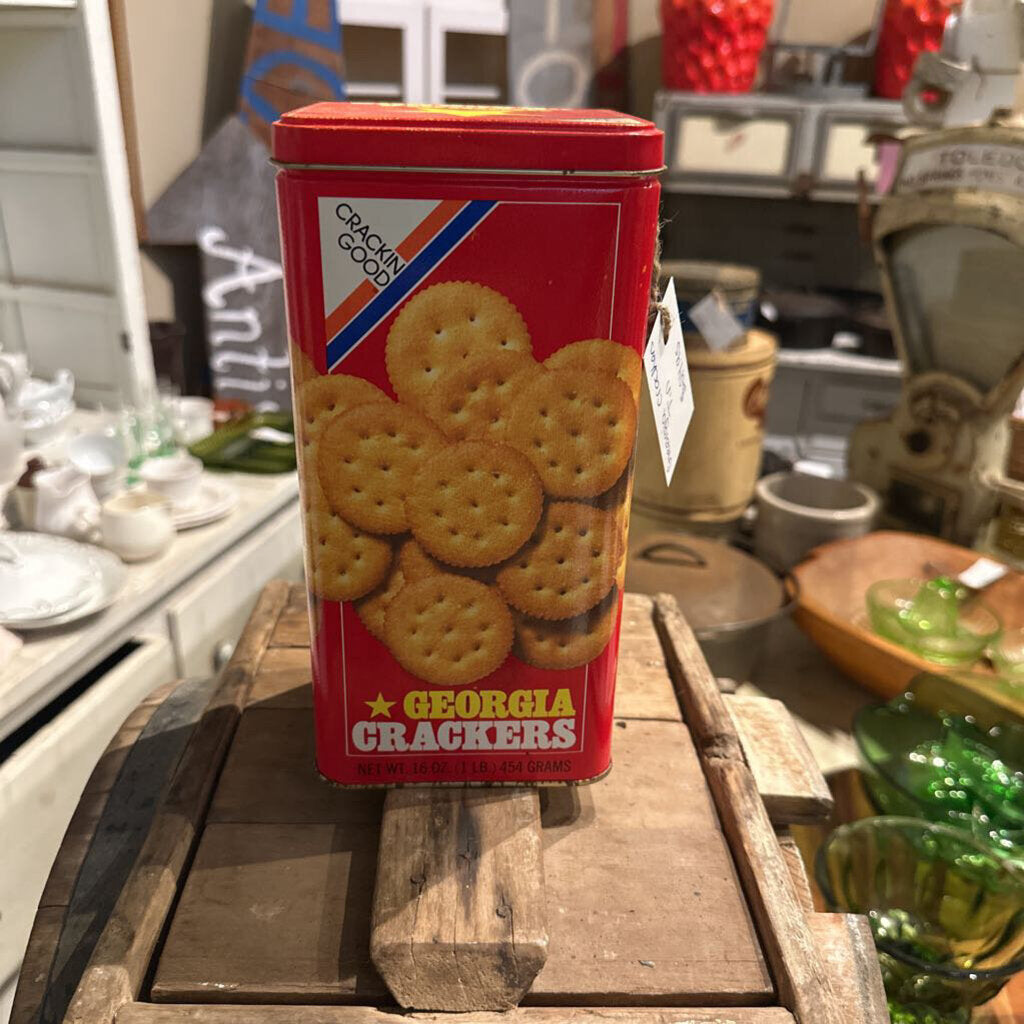 GEORGIA CRACKERS METAL TIN