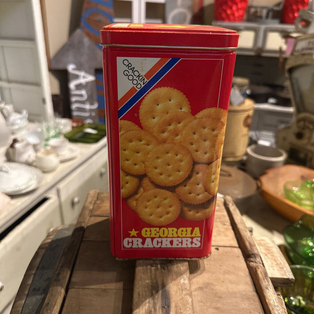 GEORGIA CRACKERS METAL TIN