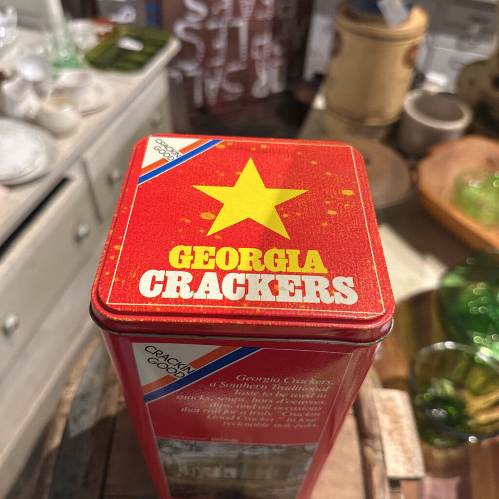 GEORGIA CRACKERS METAL TIN