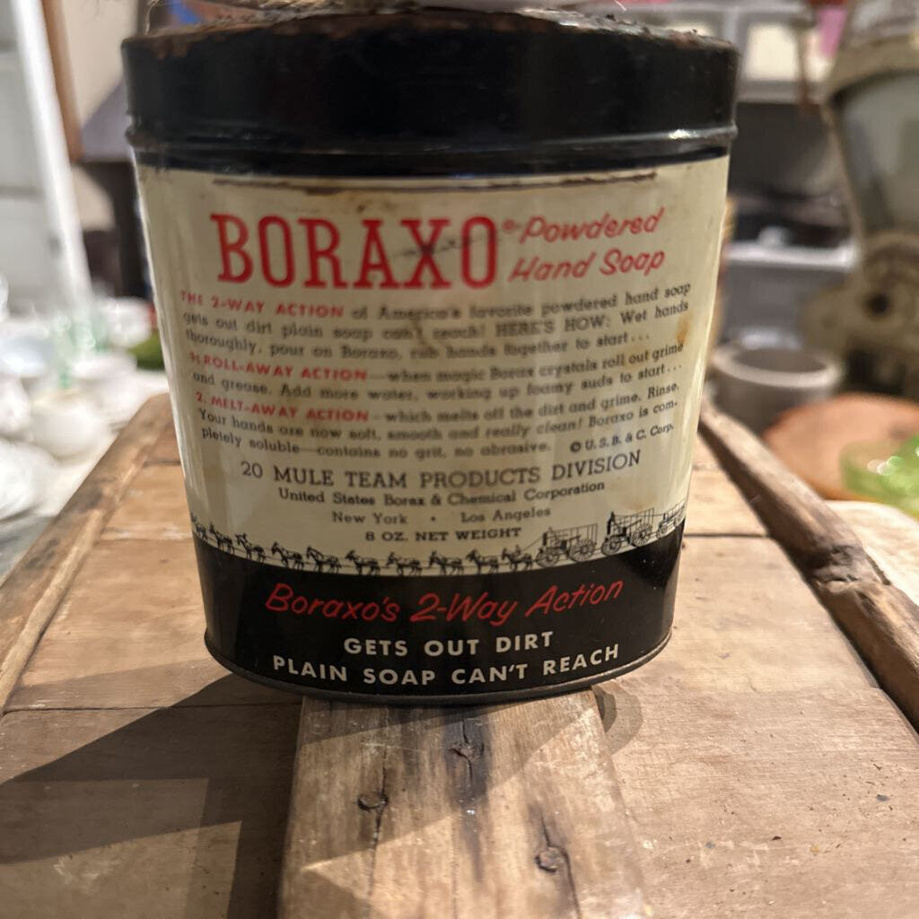 BORAXO POWDERED HAND SOAP TIN