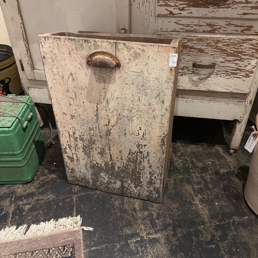 WOODEN FLOUR BIN