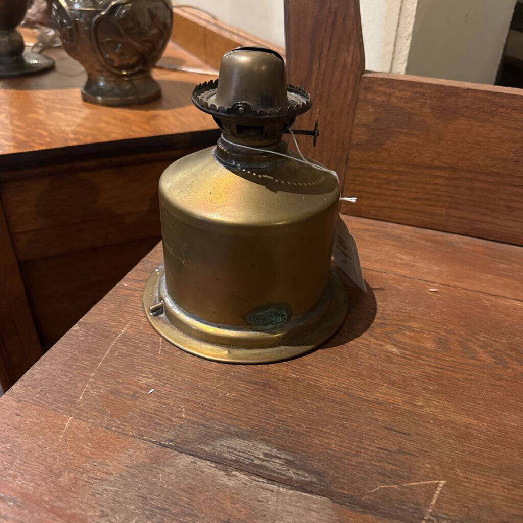 BRASS KEROSENE LAMP BASE