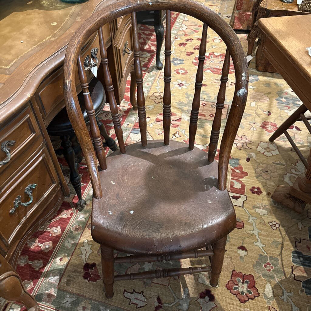 ANTIQUE OAK DINING CHAIRS