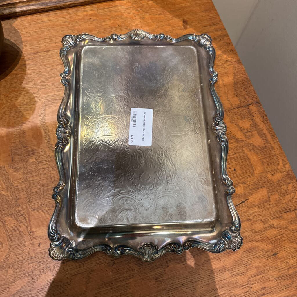 SILVER PLATED TRAY
