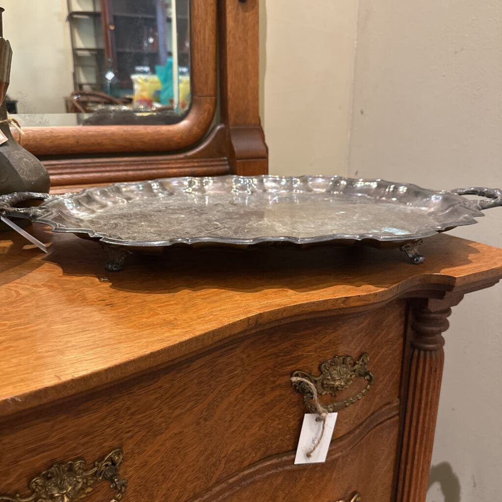FOOTED TRAY