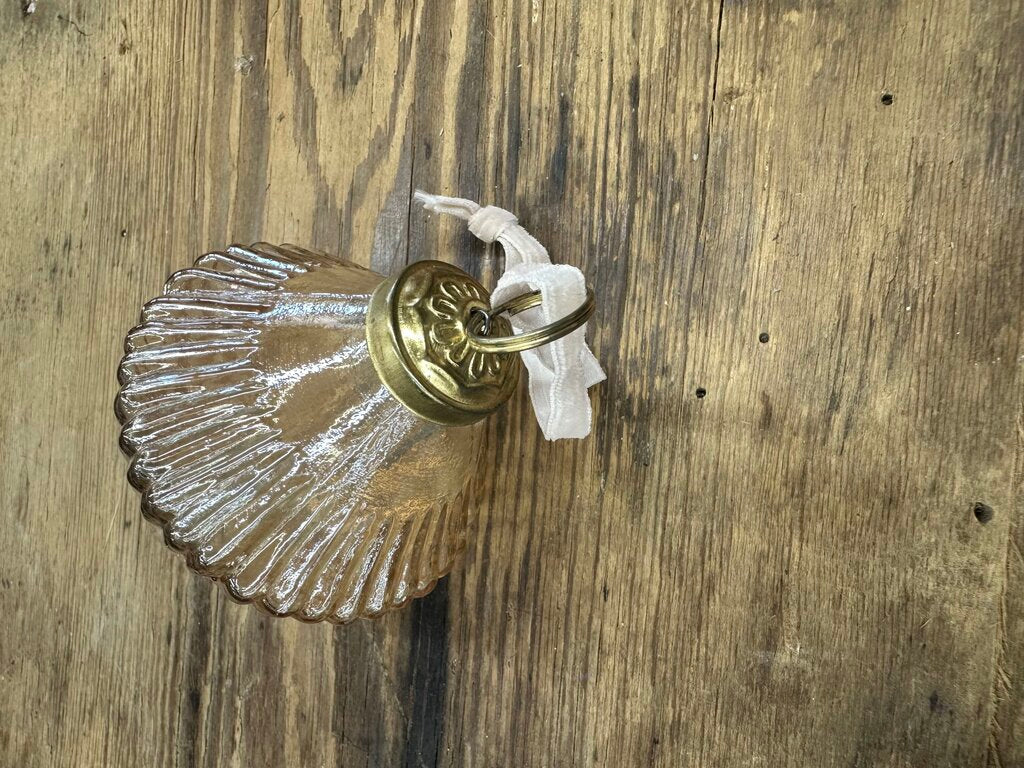 GLASS DIAMOND ORNAMENT