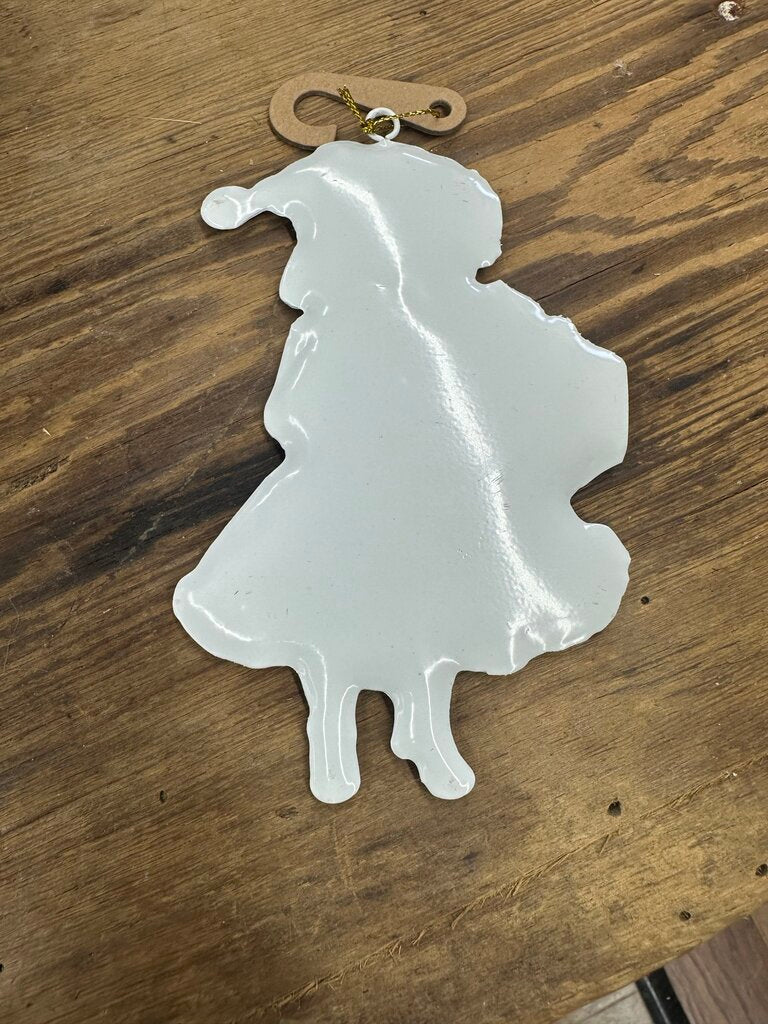 METAL GIRL ORNAMENT