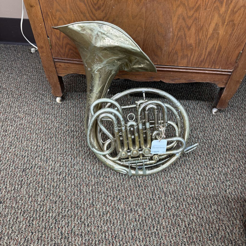 BRASS FRENCH HORN