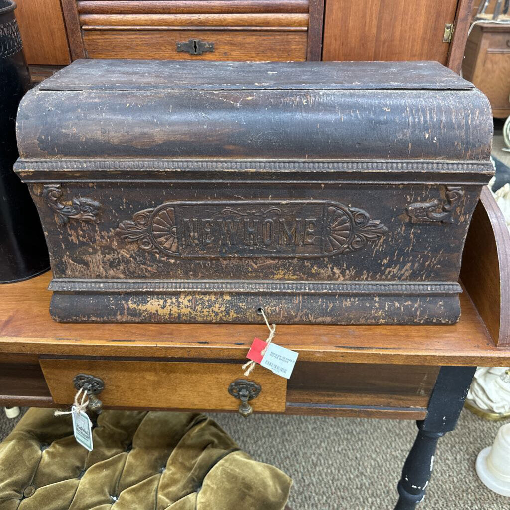 WOODEN SEWING MACHINE COVER