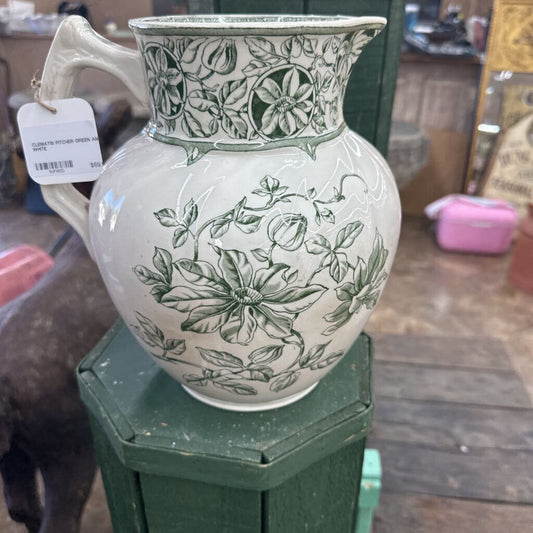 CLEMATIS PITCHER
