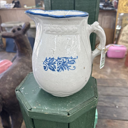 BRUSH MCCOY WIDFLOWER STENCILED PITCHER