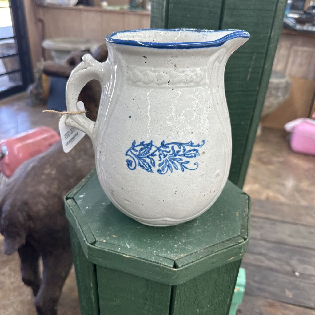 BRUSH MCCOY WILDFLOWER STENCILED PITCHER