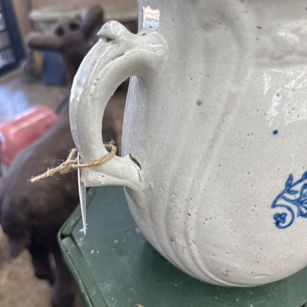 BRUSH MCCOY WIDFLOWER STENCILED PITCHER