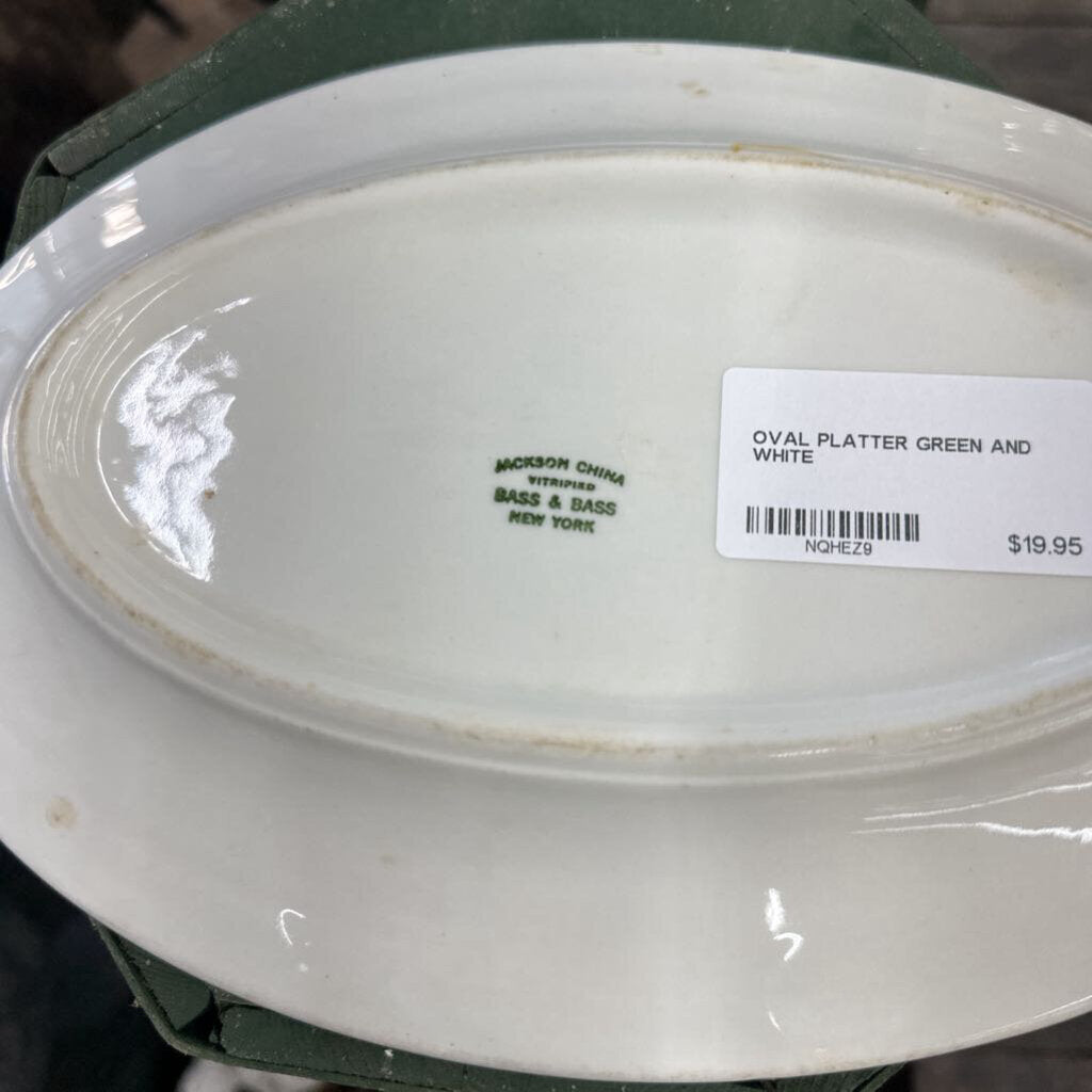 OVAL PLATTER