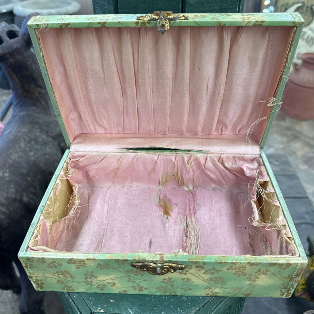 VINTAGE CELULOID DRESSER BOX