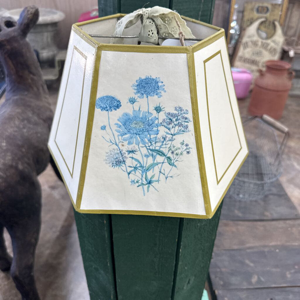 VINTAGE PAPER LAMP SHADE