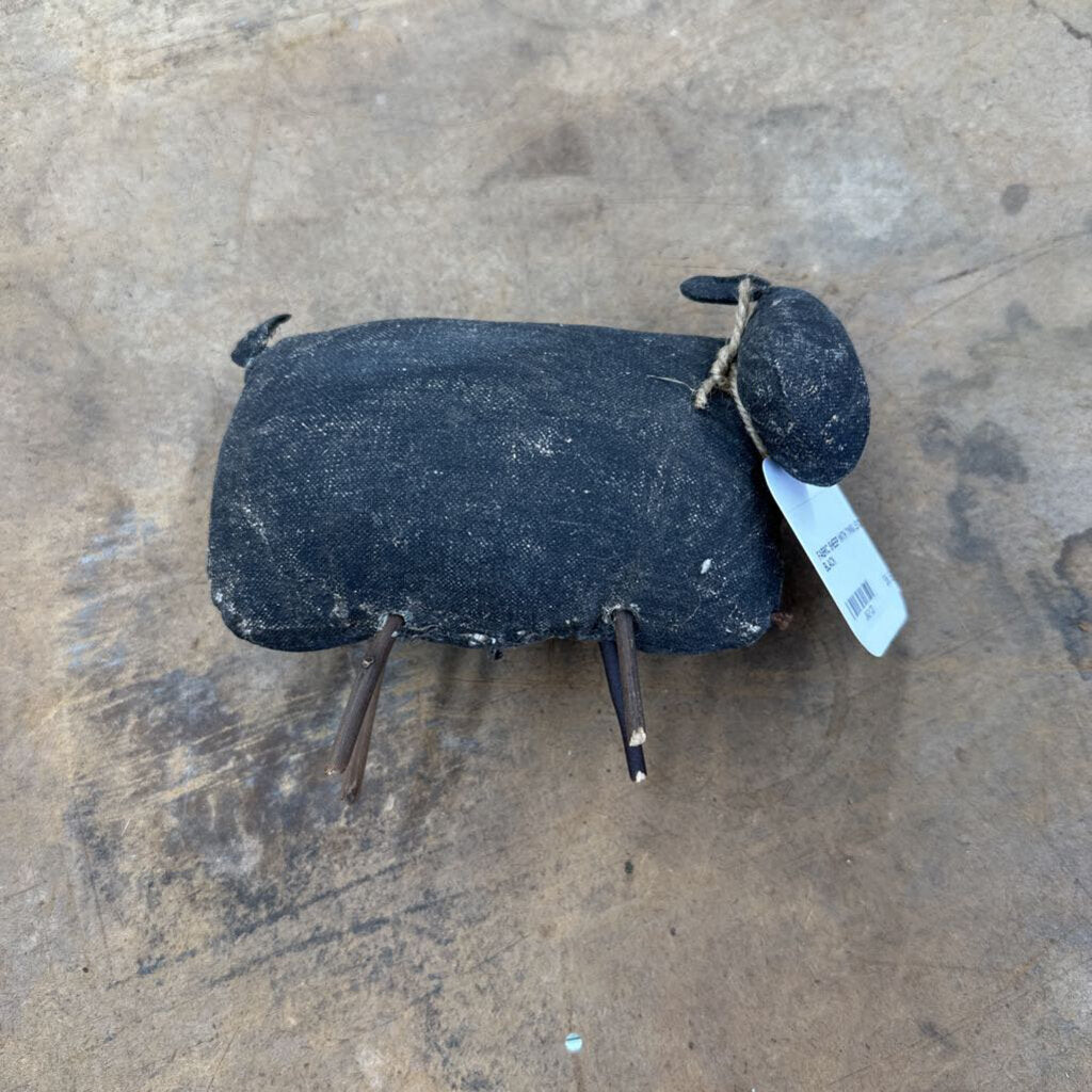 FABRIC SHEEP WITH TWIG LEGS
