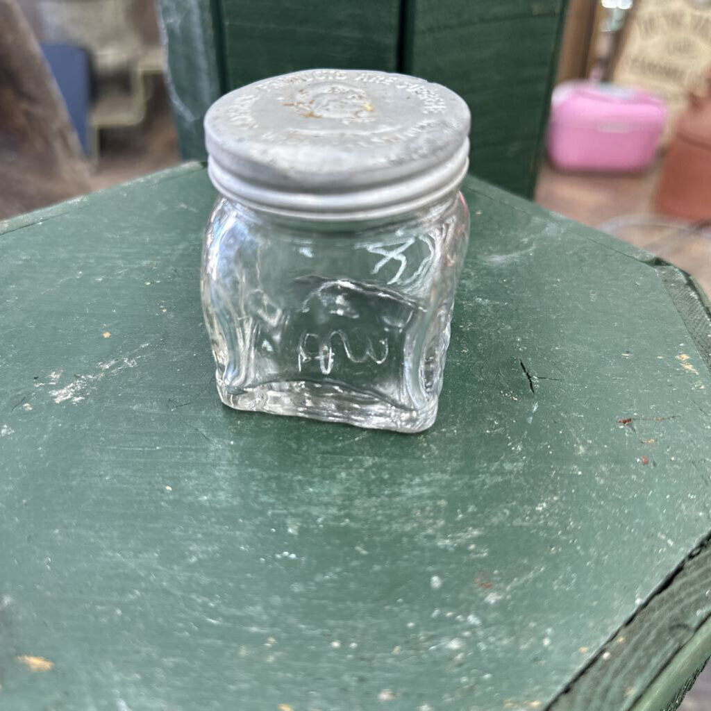 DR. SAYMAN'S SALVE JAR WITH LID