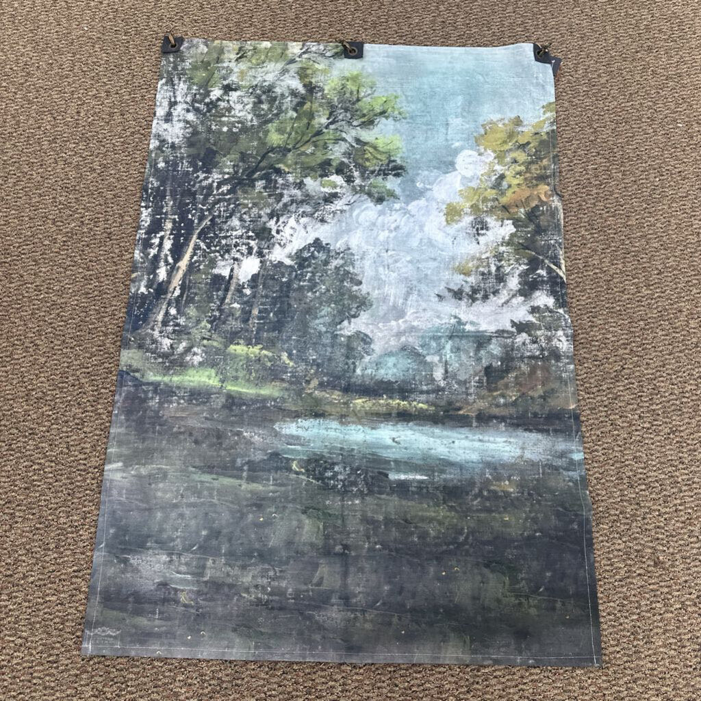 PRINTED BACKDROP ON CANVAS BY JENNIFER LANNE