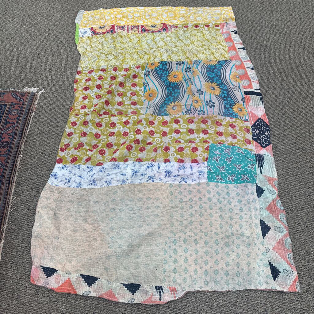 KANTHA PATCHWORK QUILT BY KARMA LIVING
