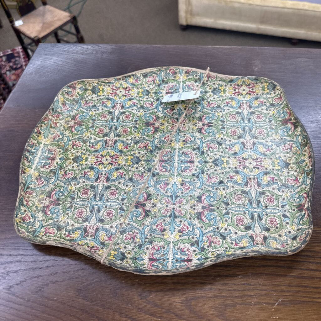 FLORENTINE PATTERN ALCOHOL PROOF TRAY