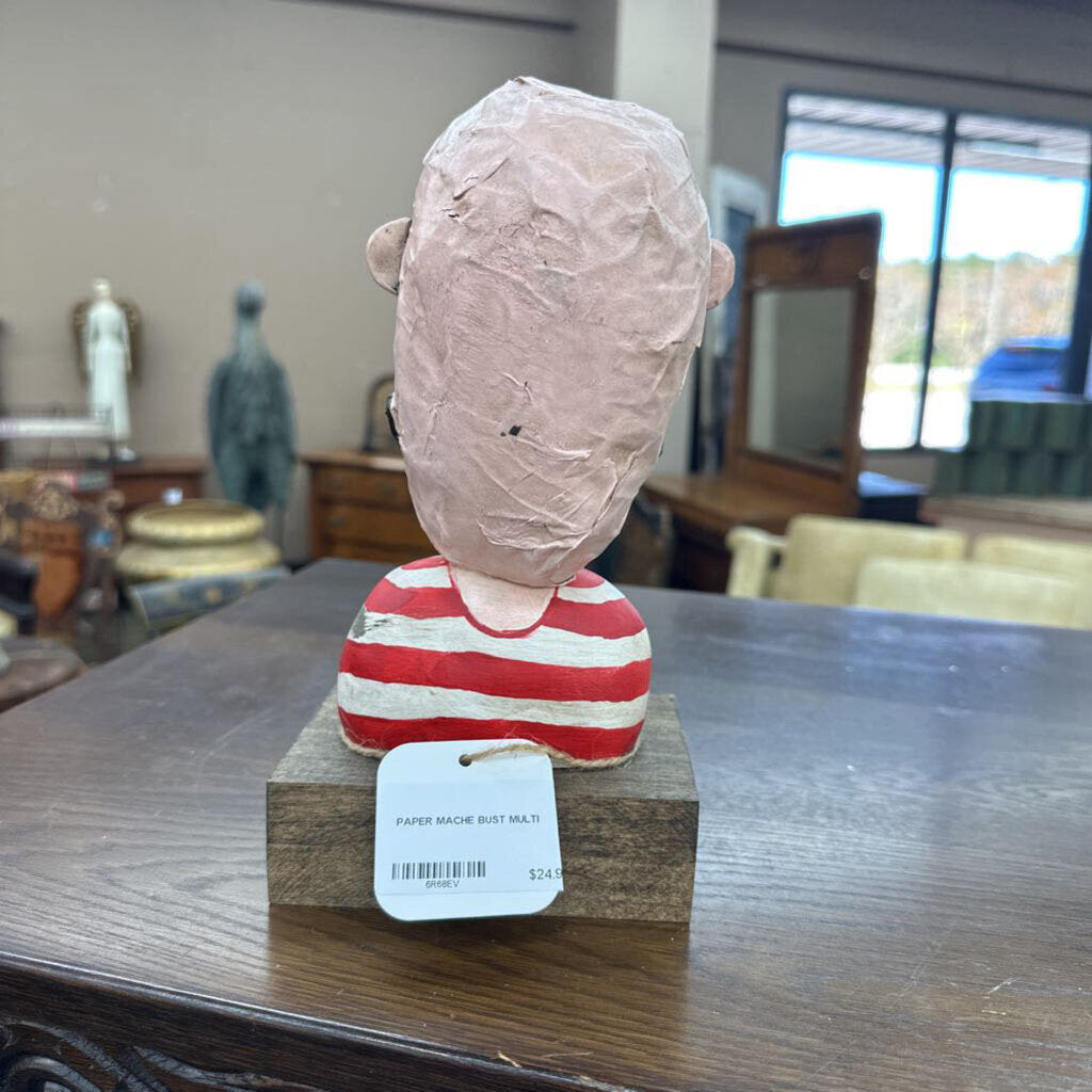 PAPER MACHE BUST