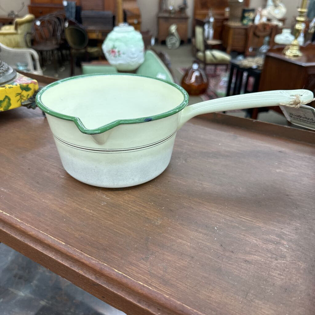 ENAMEL SAUCEPAN