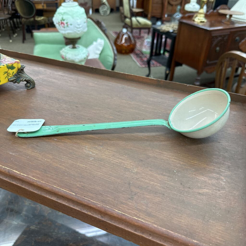 ENAMEL WATER LADLE