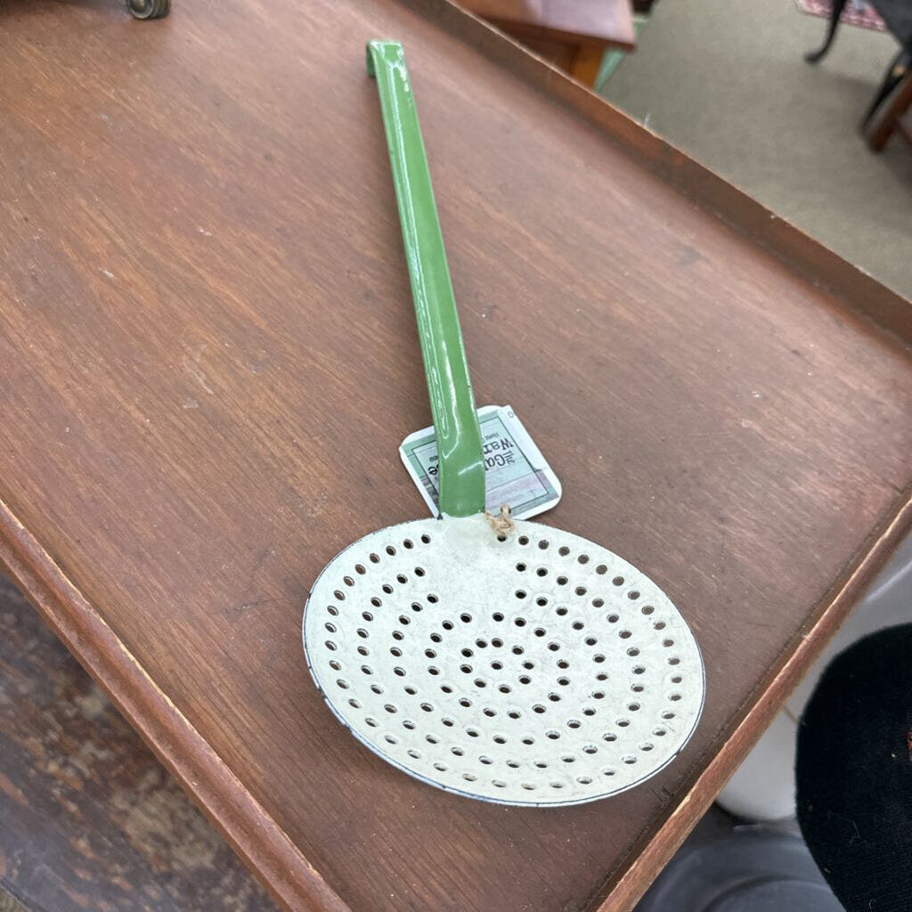 ENAMEL STRAINER/SKIMMER