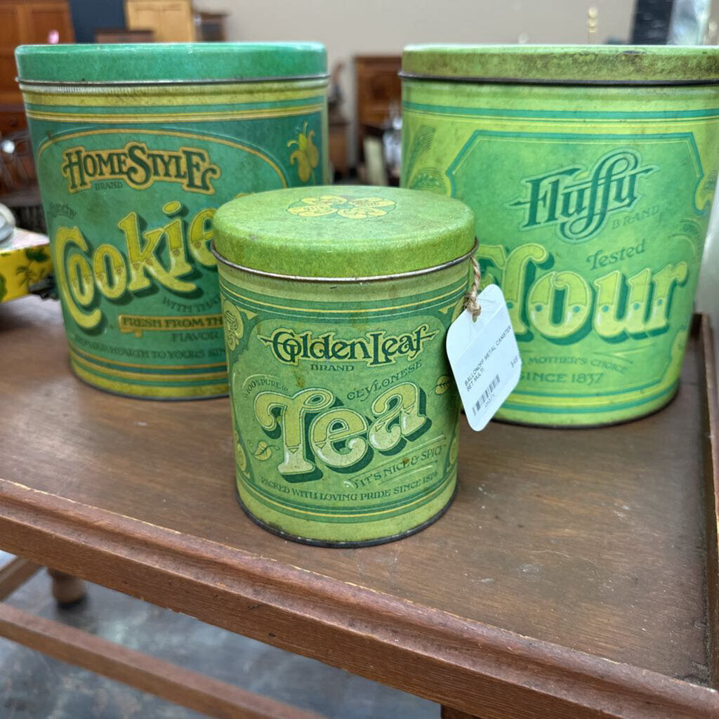 BALLONOFF METAL CANISTER SET
