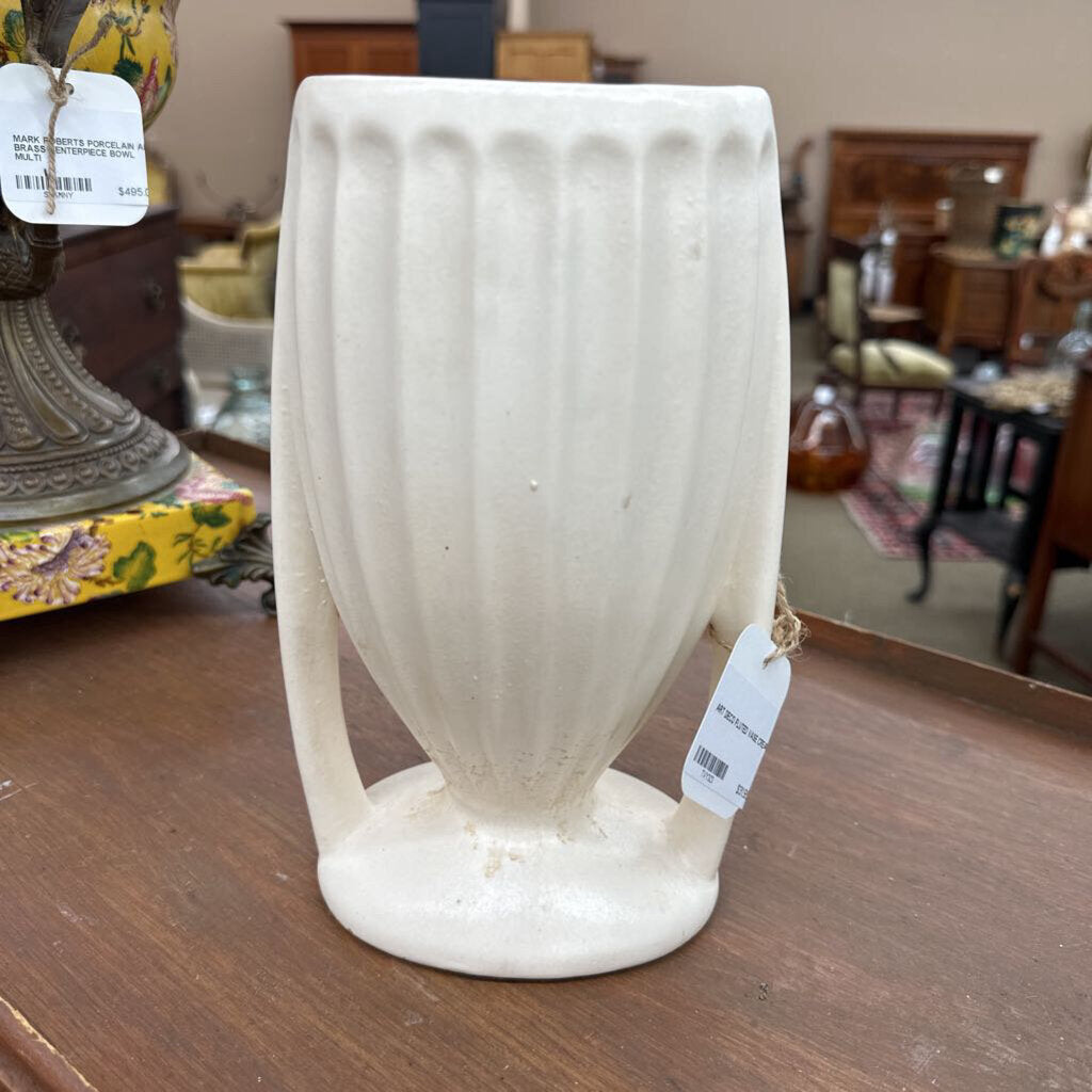 ART DECO FLUTED VASE