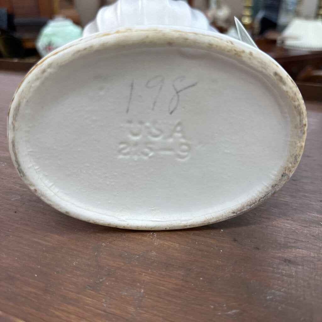 ART DECO FLUTED VASE