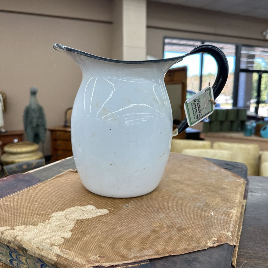 ENAMEL PITCHER
