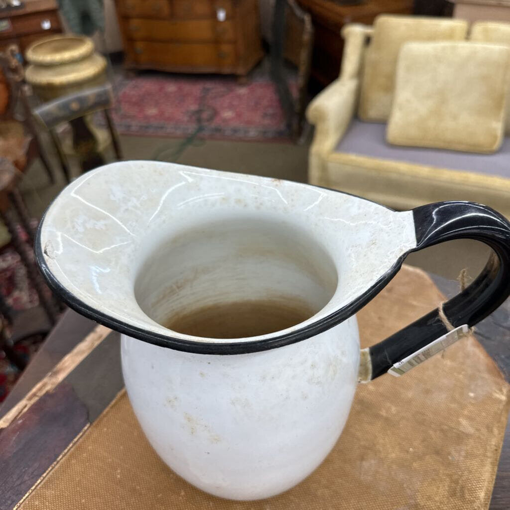 ENAMEL PITCHER