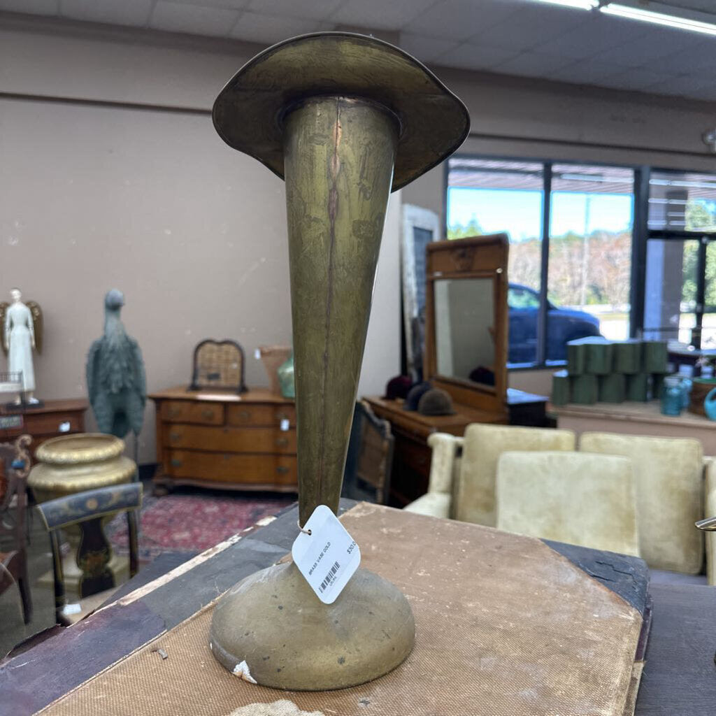 BRASS VASE