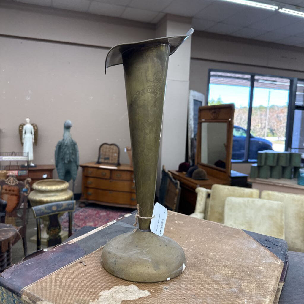 BRASS VASE