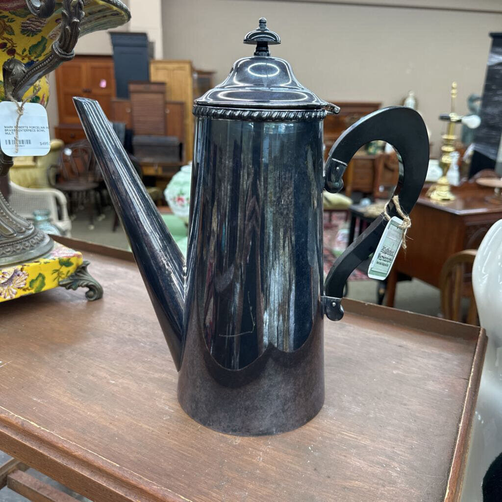 SILVER PLATED COFFEE POT
