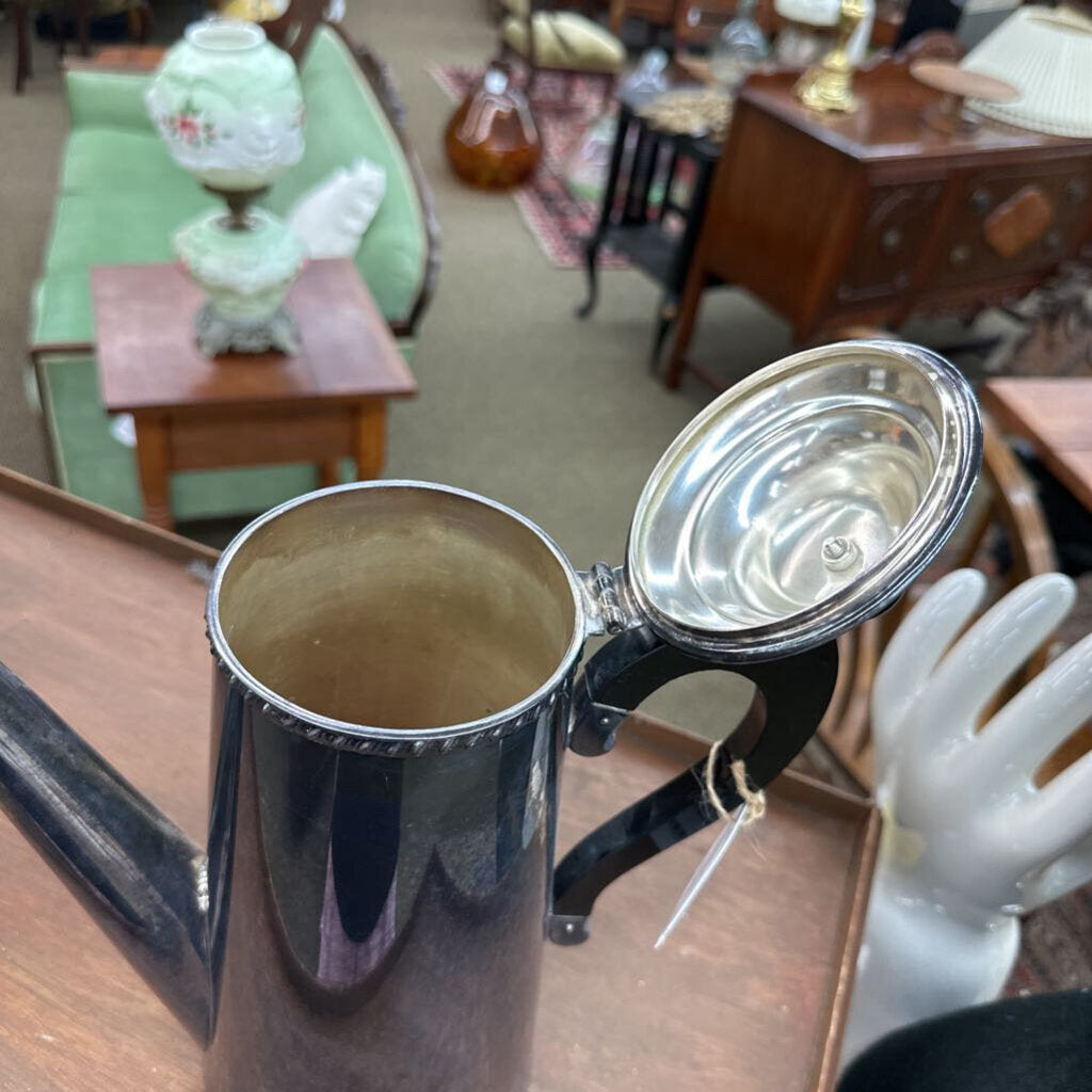 SILVER PLATED COFFEE POT