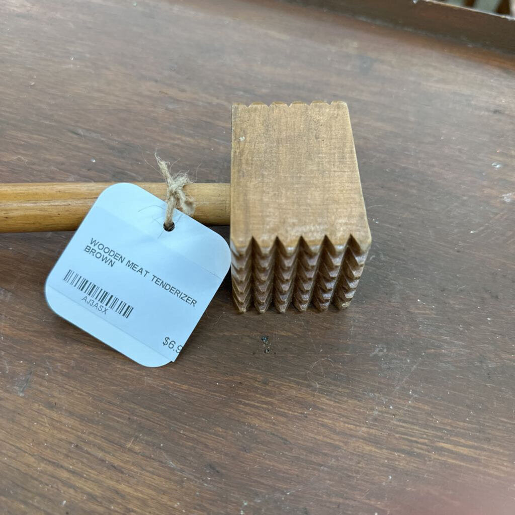 WOODEN MEAT TENDERIZER